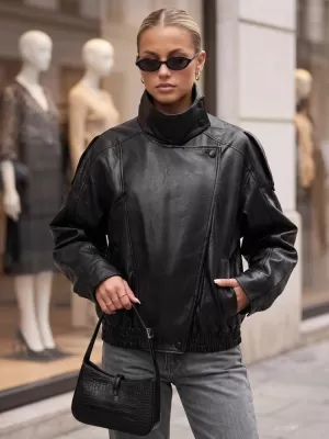 Dámská bunda DSTREET TY5960 ČERNÁ
