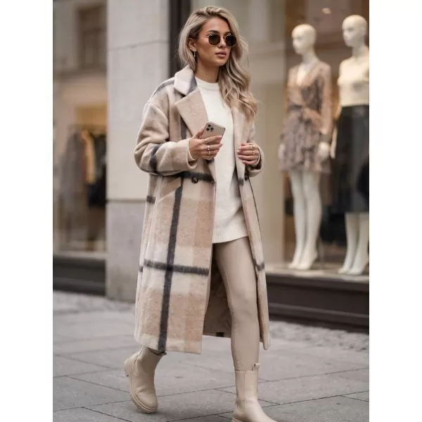  Dámský kabát DSTREET1 NY0827 BÉŽOVÁ 