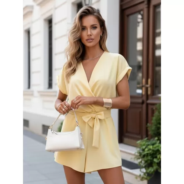  Dámské šaty DSTREET EY2642 ŽLUTÁ 