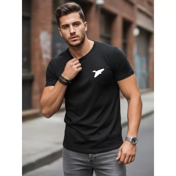 Pásnké triko DSTREET NX0183R-BK ČERNÁ 