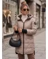 Dámská bunda DSTREET TY5790 KARAMELOVÁ