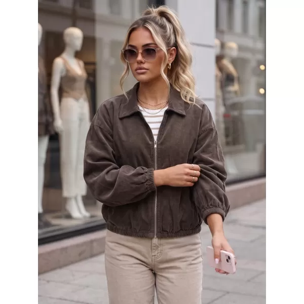  Dámská bunda DSTREET TY6052 HNĚDÁ 