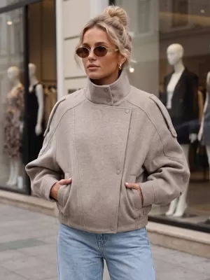 Dámská bunda DSTREET TY6033 KHAKI