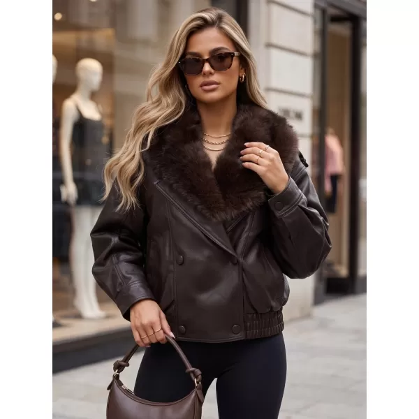  Dámská bunda DSTREET TY6027 HNĚDÁ 
