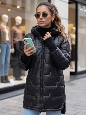 Dámská bunda DSTREET TY5787 ČERNÁ