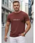 Pánské triko DSTREET NX5107R-BU BORDO