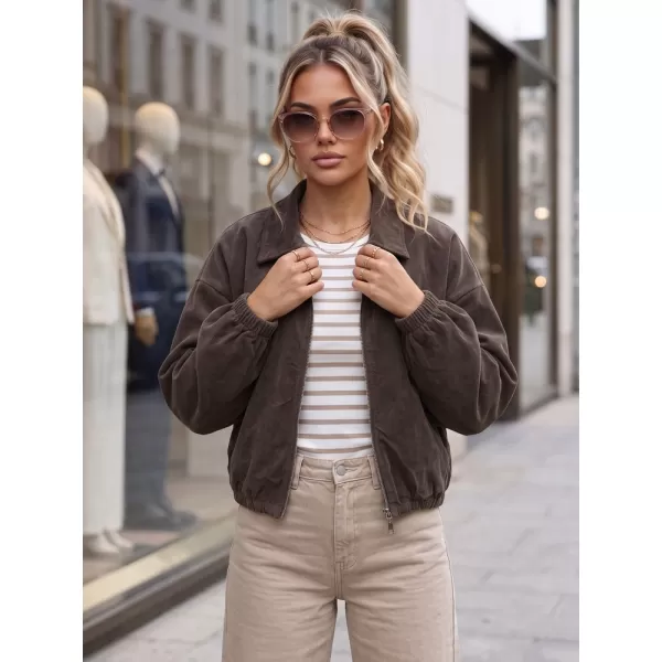  Dámská bunda DSTREET TY6052 HNĚDÁ 