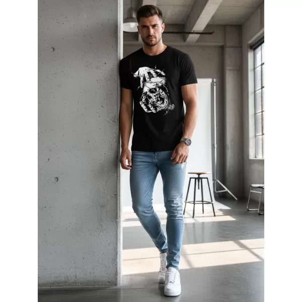  Pánské triko DSTREET NX049R ČERNÁ 
