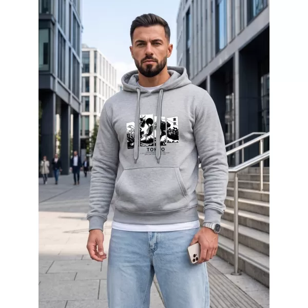  Pánská mikina DSTREET NX5146BX-02-09 SVĚTLE ŠEDÁ 