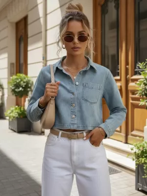 Dámská bunda DSTREET TY5692 MODRÁ
