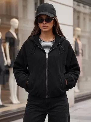 Dámská bunda DSTREET TY6062 ČERNÁ