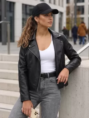Dámská bunda DSTREET TY5717 ČERNÁ