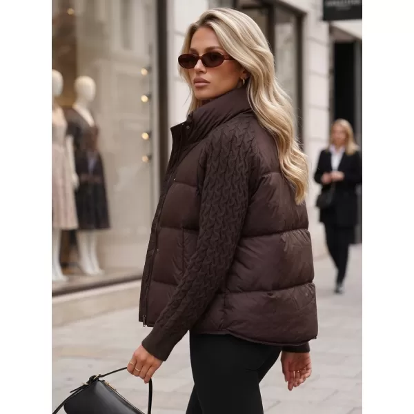  Dámská bunda DSTREET TY5931 HNĚDÁ 