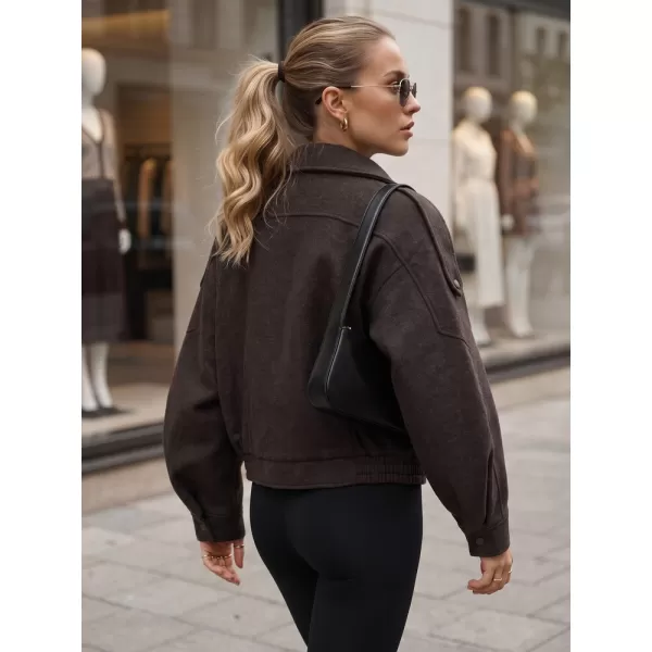  Dámská bunda DSTREET TY6034 HNĚDÁ 