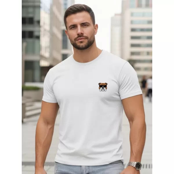  Pánské triko DSTREET NX0125R-WH BÍLÁ 