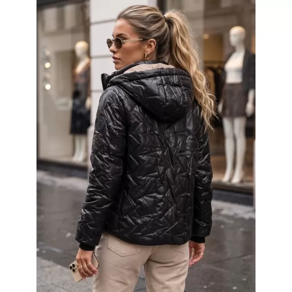  Dámská bunda DSTREET TY5803 ČERNÁ 