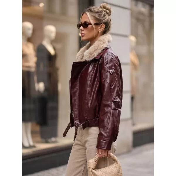  Dámská bunda DSTREET TY5707 BORDOVÁ 