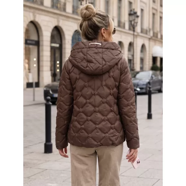  Dámská bunda DSTREET TY5883 HNĚDÁ 