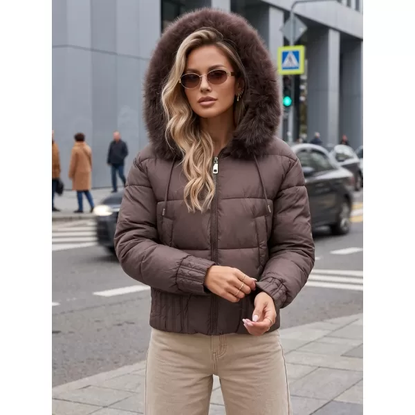  Dámská bunda DSTREET TY5831 HNĚDÁ 