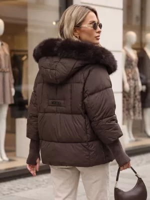 Dámská bunda DSTREET TY5743 FIALOVÁ
