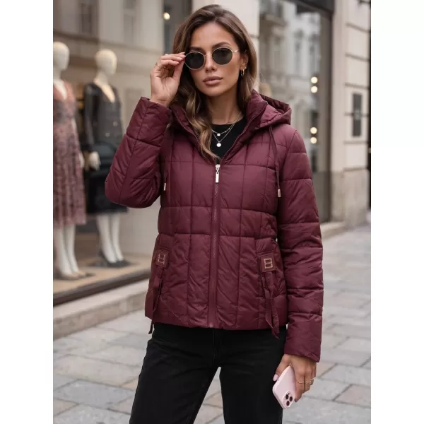  Dámská bunda DSTREET TY5859 BORDO 