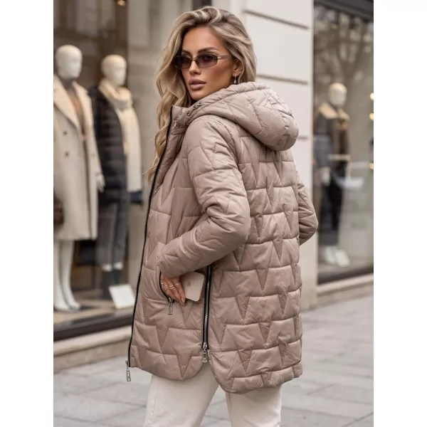 Dámská bunda DSTREET TY5793 KARAMELOVÁ 