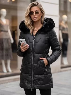 Dámská bunda DSTREET TY5738 ČERNÁ