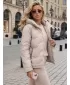Dámská bunda DSTREET TY5945 BÉŽOVÁ