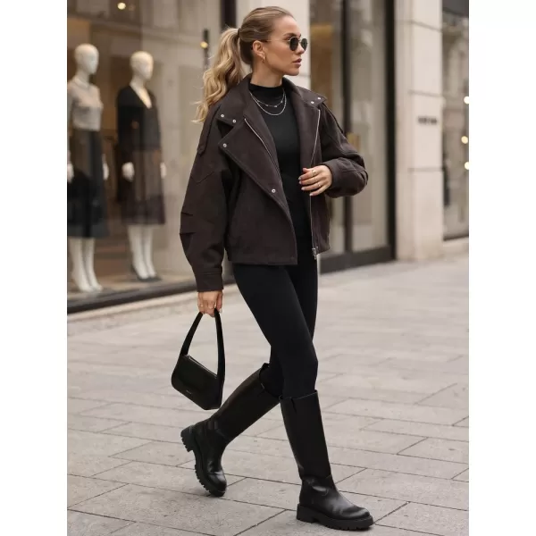  Dámská bunda DSTREET TY6034 HNĚDÁ 