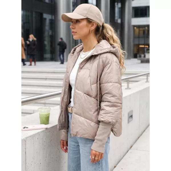  Dámská bunda DSTREET TY5764 KARAMELOVÁ 