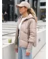 Dámská bunda DSTREET TY5764 KARAMELOVÁ
