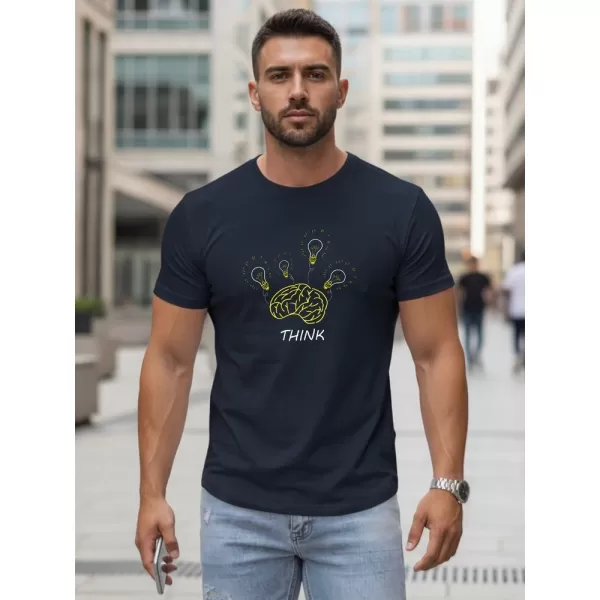 Pánské triko DSTREET NX0149R-NY TMAVĚ MODRÁ 