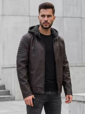 Pánská bunda DSTREET TX5142 HNĚDÁ