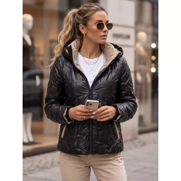  Dámská bunda DSTREET TY5803 ČERNÁ 