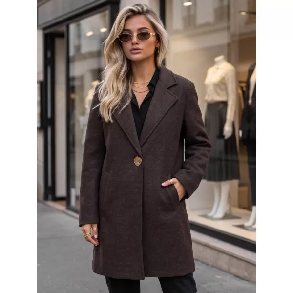  Dámský kabát DSTREET NY0814 HNĚDÁ 
