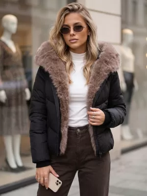 Dámská bunda DSTREET TY6103 ČERNÁ