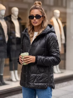 Dámská bunda DSTREET TY5801 ČERNÁ