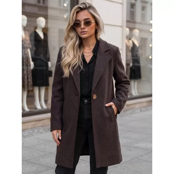 Dámský kabát DSTREET NY0814 HNĚDÁ 