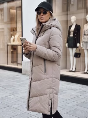 Dámská bunda DSTREET TY5430 BÉŽOVÁ