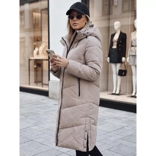  Dámská bunda DSTREET TY5430 BÉŽOVÁ 