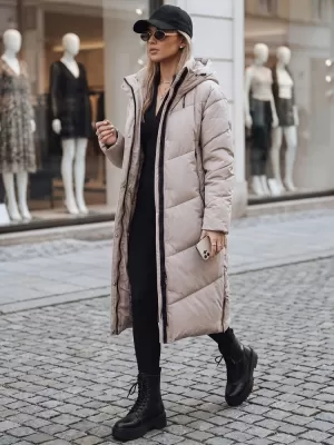 Dámská bunda DSTREET TY5430 BÉŽOVÁ