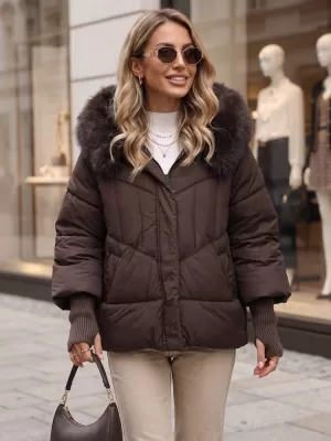 Dámská bunda DSTREET TY5743 FIALOVÁ