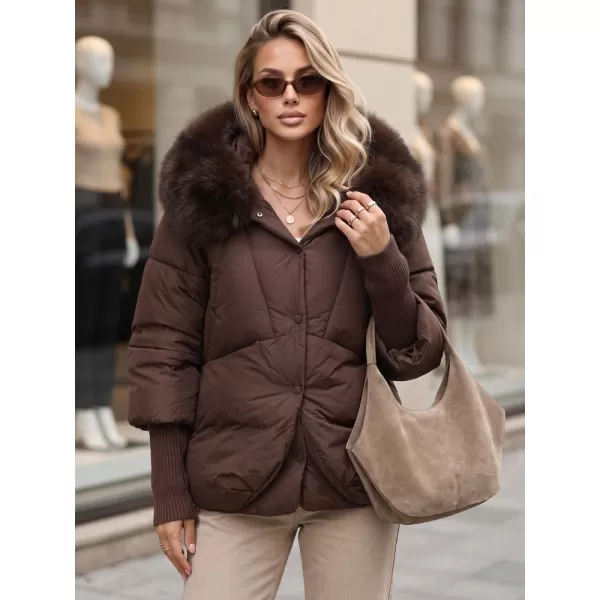  Dámská bunda DSTREET TY5890 HNĚDÁ 