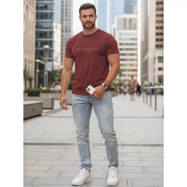  Pánské triko DSTREET NX5123R-BU BORDO 