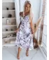 Dámské šaty DSTREET CHANTELE EY1823z BÍLOFIALOVÁ