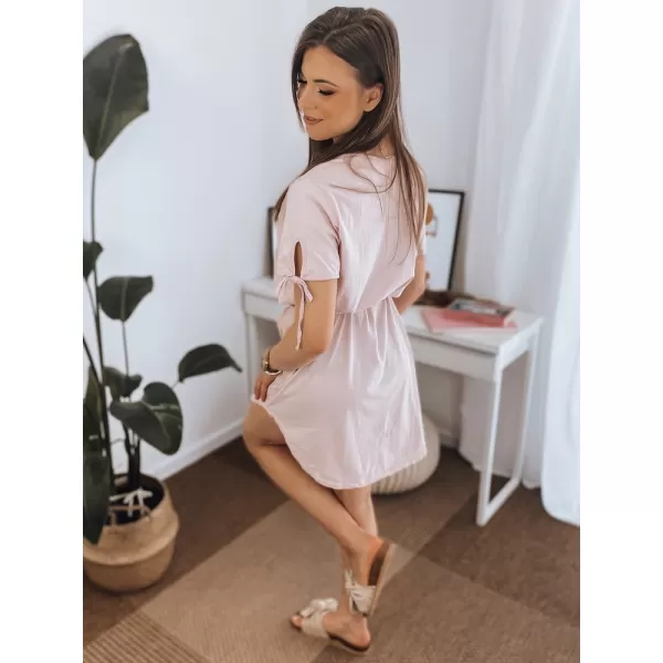  Dámské šaty DSTREET EY2123 RŮŽOVÁ 