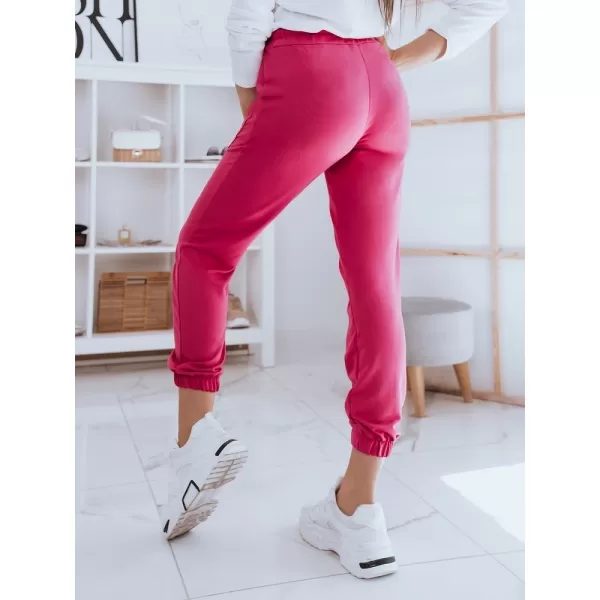  Dámské tepláky DSTREET UY0902 RŮŽOVÁ 