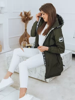 Dámský kabát DSTREET TY2723 KHAKI