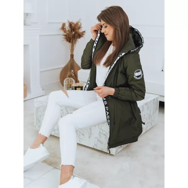  Dámský kabát DSTREET TY2723 KHAKI 