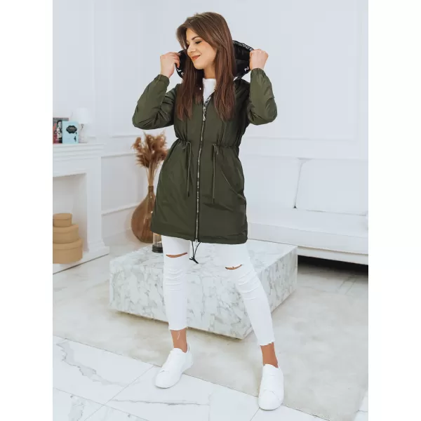  Dámský kabát DSTREET TY2723 KHAKI 